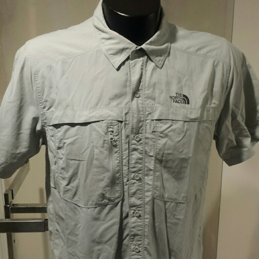 The North Face large button up